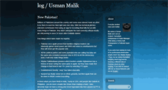Desktop Screenshot of log.umalik.com